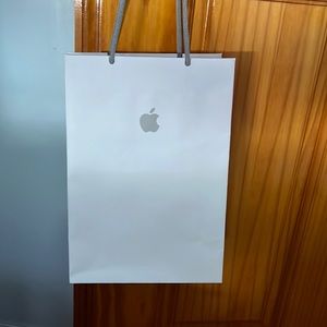 Apple paper gift bag